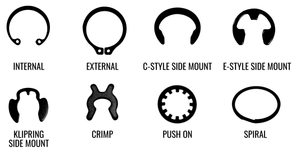 Retaining Rings & Circlips -Cross Retaining Rings & Circlips